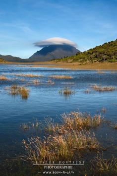 
                    
                        Lenticular Cloud Over Reunion Island Off Madagascar
                    
                