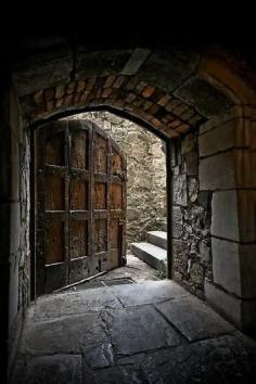 
                    
                        Back door of the Great Hall at Monsalvat. Montsalvat is an artist colony in Eltham, Victoria, Australia, established in 1934. It is home to over a dozen buildings, houses and halls set amongst richly established gardens on 12 acres of land. ©Lisa Kenny
                    
                