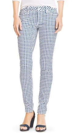 
                    
                        Mini Grid Skinny Jean
                    
                