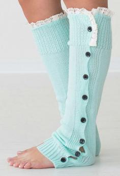 
                    
                        PeekABootSocks Aqua Betty Leg Warmers
                    
                