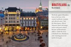 
                    
                        Hlave Namestie, Bratislava's main square
                    
                