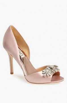 
                    
                        Badgley Mischka 'Giana' Satin d'Orsay Pump
                    
                