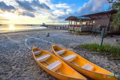 
                    
                        The Jetty Hut on Kingfisher Bay Resort - Fraser Island, Queensland, Australia. One of our favourite resorts in Australia.  Magic sunsets from the jetty - go down well with a beer and a prawn and cheese platter
                    
                