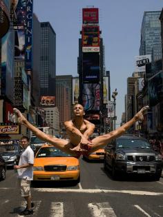 
                    
                        Ballet at Times Square. New York City Ballet
                    
                