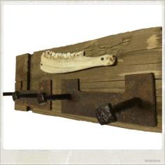 
                    
                        The Ol'Hunt  Rustic coat rack reclaimed barnyard wood by OlRanch
                    
                