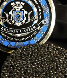 
                    
                        Beluga Caviar, 1200 € for 125 g...
                    
                