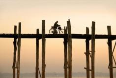 
                    
                        Puente U Bein, Birmania U Bein Bridge, Birmania
                    
                