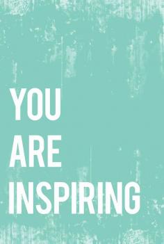 
                    
                        Fresh Words Market Green You Are Inspiring Print
                    
                