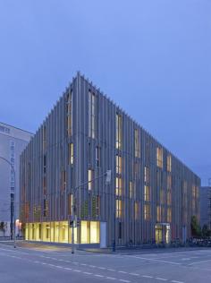 
                    
                        Stadthaus M1 - Green City Hotel | Barkow Leibinger; Photo © Zooey Braun | Archinect
                    
                