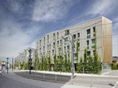 
                    
                        Stadthaus M1 - Green City Hotel | Barkow Leibinger; Photo © Zooey Braun | Archinect
                    
                