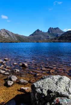 
                    
                        Hiking at Cradle Mountain in Tasmania, Australia
                    
                