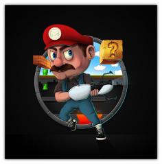 
                    
                        it8bit: Portal Mario Illustration Created by Mattias Johansson
                    
                