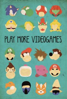 
                    
                        somewhereontheiceplanet: Play More Video Games! by Luíza Duarte
                    
                