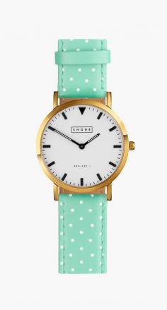 
                    
                        Portland Watch With Pistachio Polka Strap
                    
                