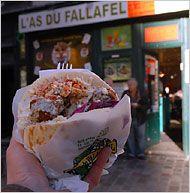 
                    
                        L'as du fallafel is the must-eat fallafel. A nice change of pace from baguette sandwiches.
                    
                