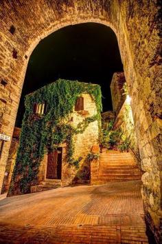 
                    
                        Cobblestone Pathways in Siena, Italy..
                    
                