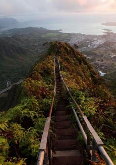 
                    
                        Haiku Stairs, Oahu | Hawaii (by Brian Haruna)
                    
                