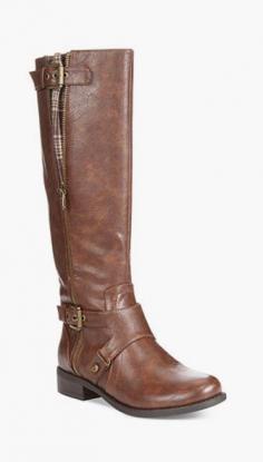 
                    
                        Hertle Tall Shaft Wide Calf Riding Boots
                    
                