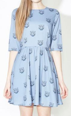 
                    
                        Sugarhill Boutique Dusky Blue Smart Tiger Dress
                    
                