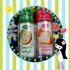 
                    
                        Toast flavor bottles. I want to collect them all and bring them home with me. They're amazing and only 100 yen each!
                    
                