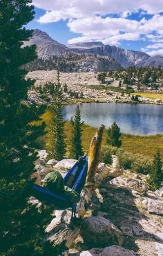 
                    
                        Lounging around at Cottonwood Lakes Trail, CA....
                    
                