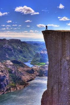 
                    
                        Pulpit Rock in Norway
                    
                