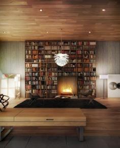 
                    
                        Library + fireplace
                    
                