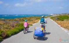 
                    
                        Doing a bike ride around Rottnest Island, Western Australia
                    
                