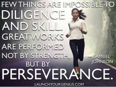 
                    
                        diligence perseverance
                    
                