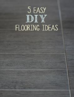 
                    
                        5 Easy DIY Flooring Ideas
                    
                