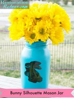 
                    
                        Bunny Silhouette Mason Jar
                    
                