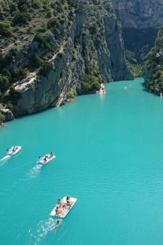 
                    
                        The Verdon Gorge, south-eastern France.
                    
                