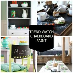 
                    
                        TREND WATCH - Chalkboard Paint | Ana White
                    
                