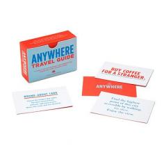 
                    
                        ANYWHERE TRAVEL GUIDE - I saw these at the Mall of America, and they looked really fun.
                    
                