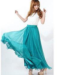 
                    
                        Women's Retro Gauze Chiffon Long Skirt
                    
                