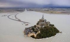 
                    
                        Mont Saint-Michel today!
                    
                