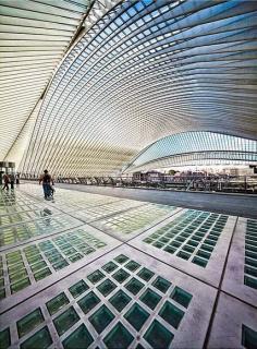 
                    
                        Guillemins train station in Liege
                    
                