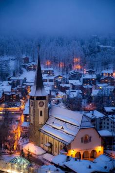 
                    
                        Snowy Night ~ Zermatt, Switzerland
                    
                