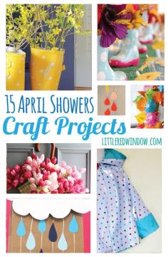 
                    
                        15 April Showers Craft Projects | littleredwindow.com
                    
                