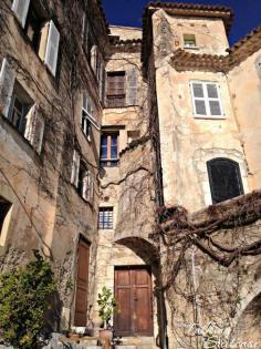 
                    
                        Eze, France Travel Ideas - vine covered walls of Eze village
                    
                