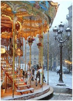 
                    
                        Carousel in snow
                    
                