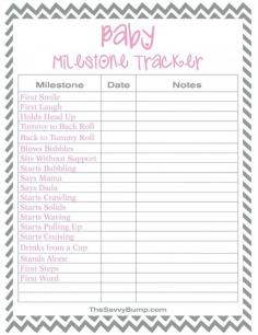 
                    
                        Keep track of those special moments with this free printable baby milestone tracker!
                    
                