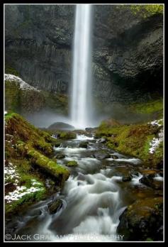 
                    
                        Latourell Falls, Columbia River Gorge
                    
                