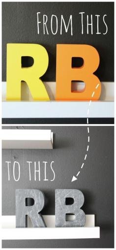 
                    
                        DIY Soapstone Decorative Letters
                    
                