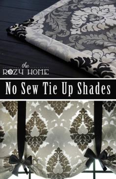 
                    
                        No Sew Tie Up Shades The Rozy Home
                    
                