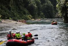 
                    
                        White water rafting on the beautiful Tongariro River, central North Island, New Zealand with Rafting New Zealand
                    
                