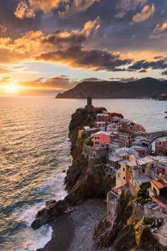 
                    
                        Sunset in Vernazza, Italy by Elia Locardi
                    
                