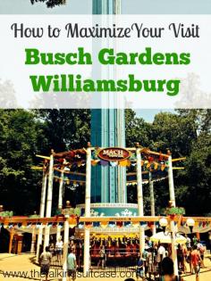 
                    
                        Are you planning to visit Busch Gardens Williamsburg?  Learn how to maximize your visit to make the most of your time and money.  I've been to Busch Gardens multiple times per year since I was a toddler, so I've definitely learned a few tricks.
                    
                