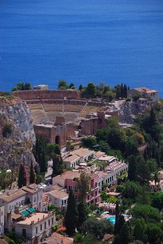 
                    
                        Greek Theatre, Taormina, Sicily, Italy  Messina
                    
                