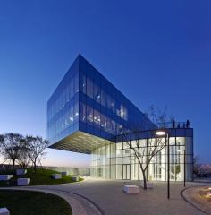 
                    
                        Vanke Daxing Sales Gallery | SPARK; Photo: Shu He | Archinect
                    
                